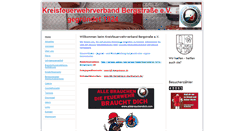 Desktop Screenshot of kfv-bergstrasse.de