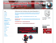 Tablet Screenshot of kfv-bergstrasse.de